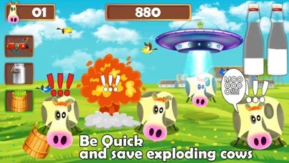 Milk The Exploding Cow應用截圖