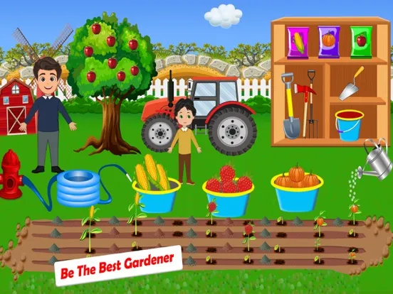 My Pretend House & Family Home iPad  Ekran Görüntüleri