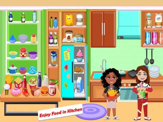 My Pretend House & Family Home iPad  Ekran Görüntüleri