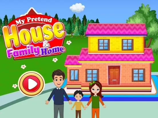 My Pretend House & Family Home iPad  Ekran Görüntüleri
