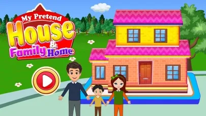 My Pretend House & Family Home Ekran Görüntüleri