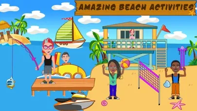 Pretend Play Beach Life スクリーンショット