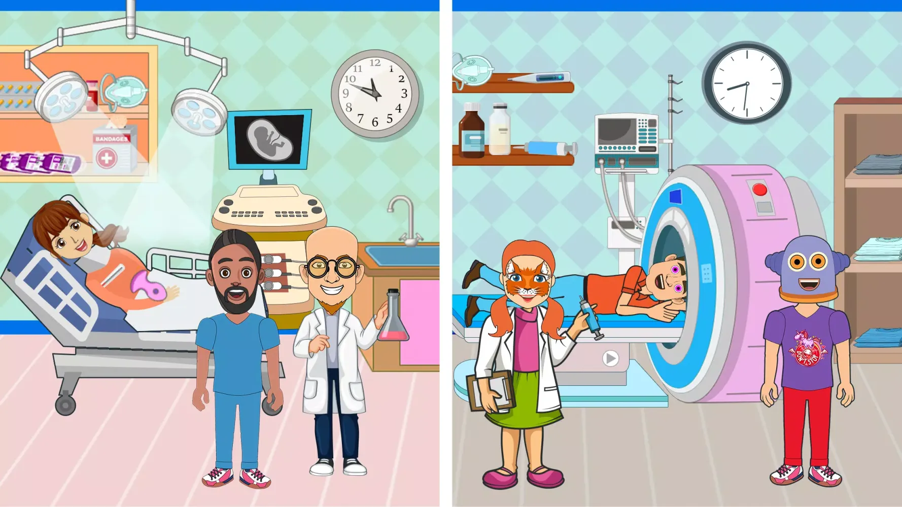 Pretend Play in Hospital Life Screenshots