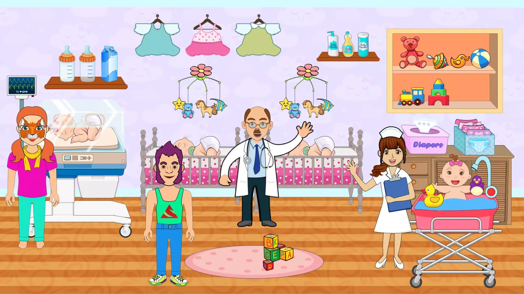 Pretend Play in Hospital Life Screenshots