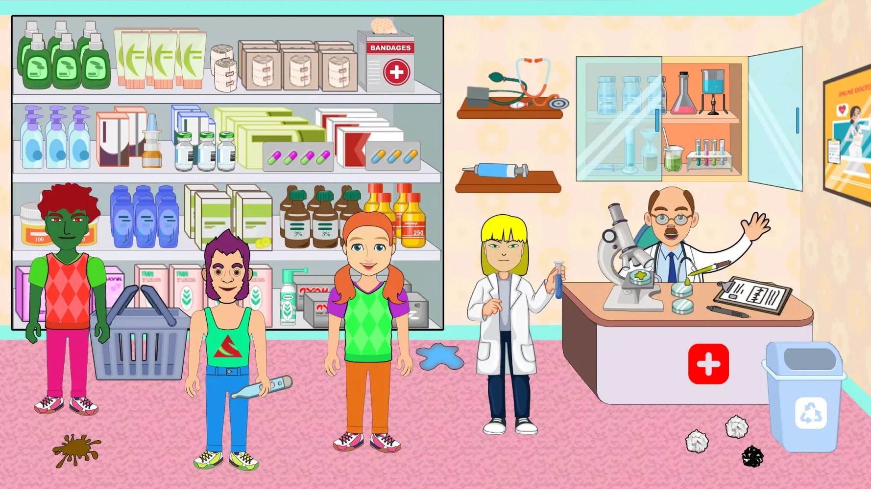 Pretend Play in Hospital Life Screenshots