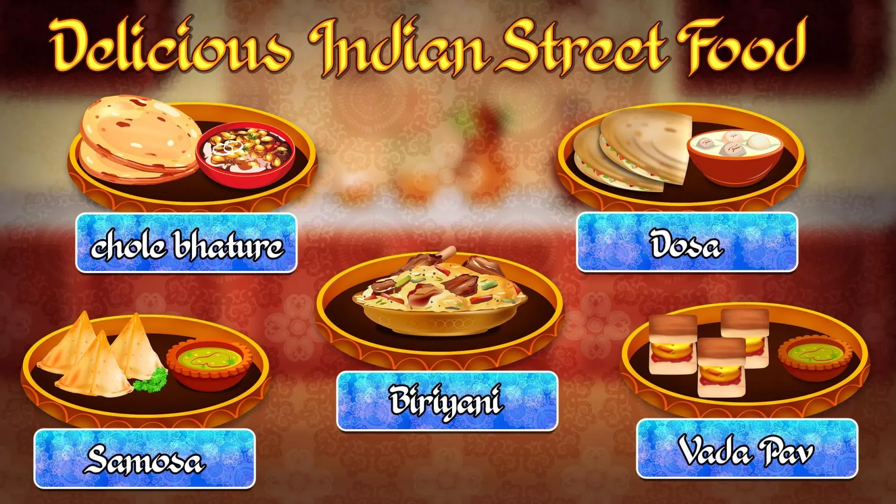 Indian Street Food Recipes Screenshots