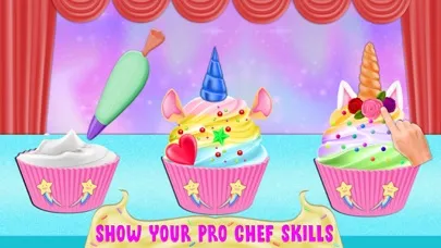 ภาพหน้าจอของ Unicorn Kitchen Chef