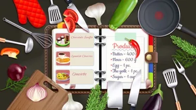 Zrzuty ekranu World Cookbook Chef Recipes