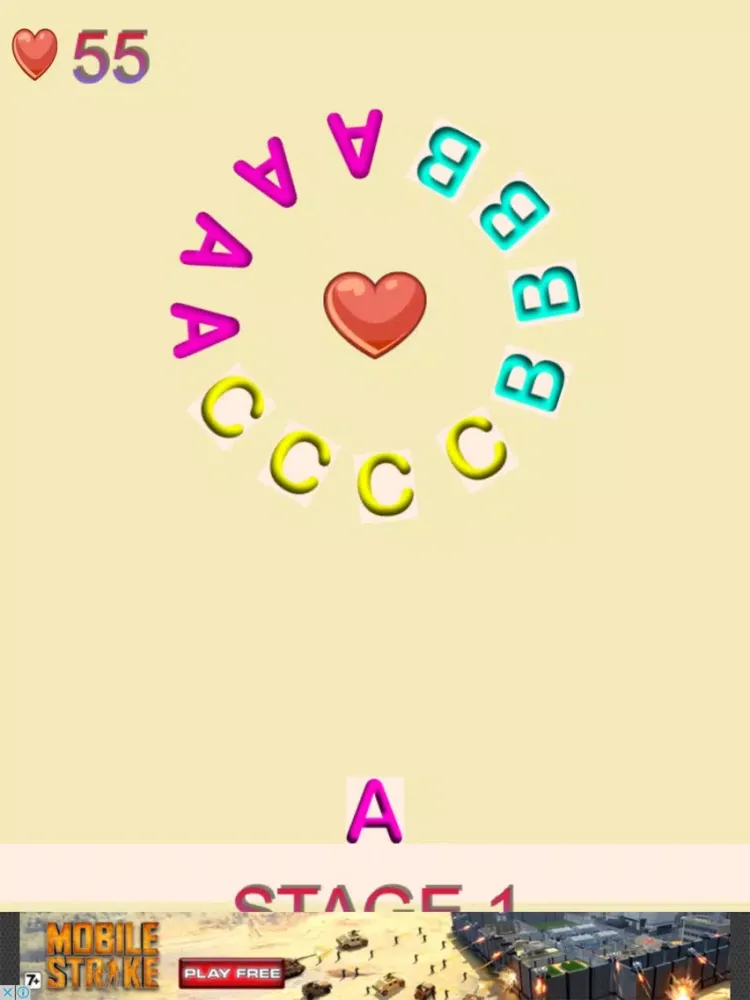 Tangkapan skrin A-Z Switch Alphabet iPad 