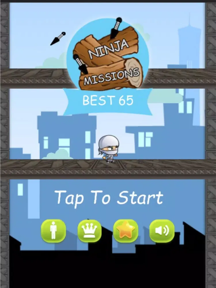 Tangkapan skrin The Mission Of Ninja iPad 