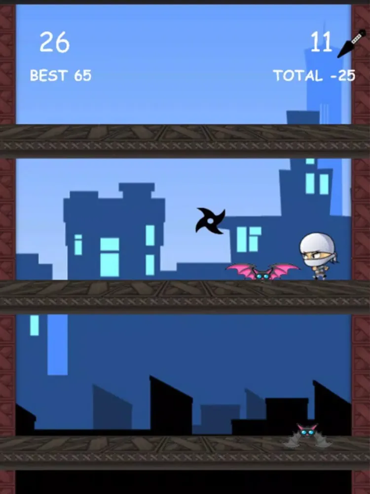 Tangkapan skrin The Mission Of Ninja iPad 
