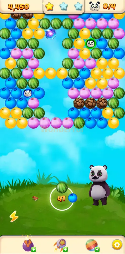 Bubble Panda : Fruits Blast Screenshots