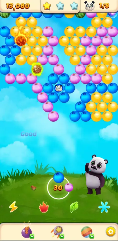 Bubble Panda : Fruits Blast Screenshots