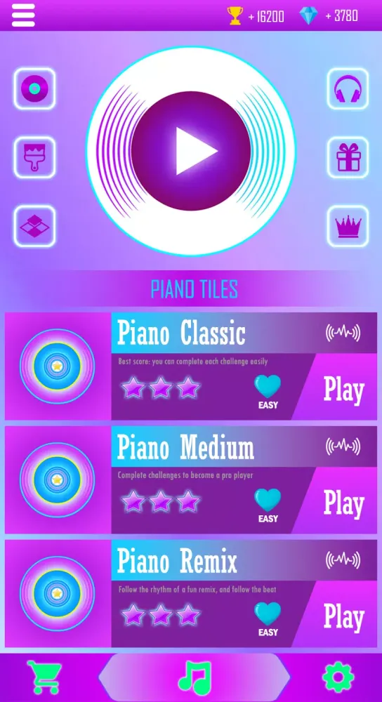 Capturas de pantalla de Kamen Rider Gavv Piano Game