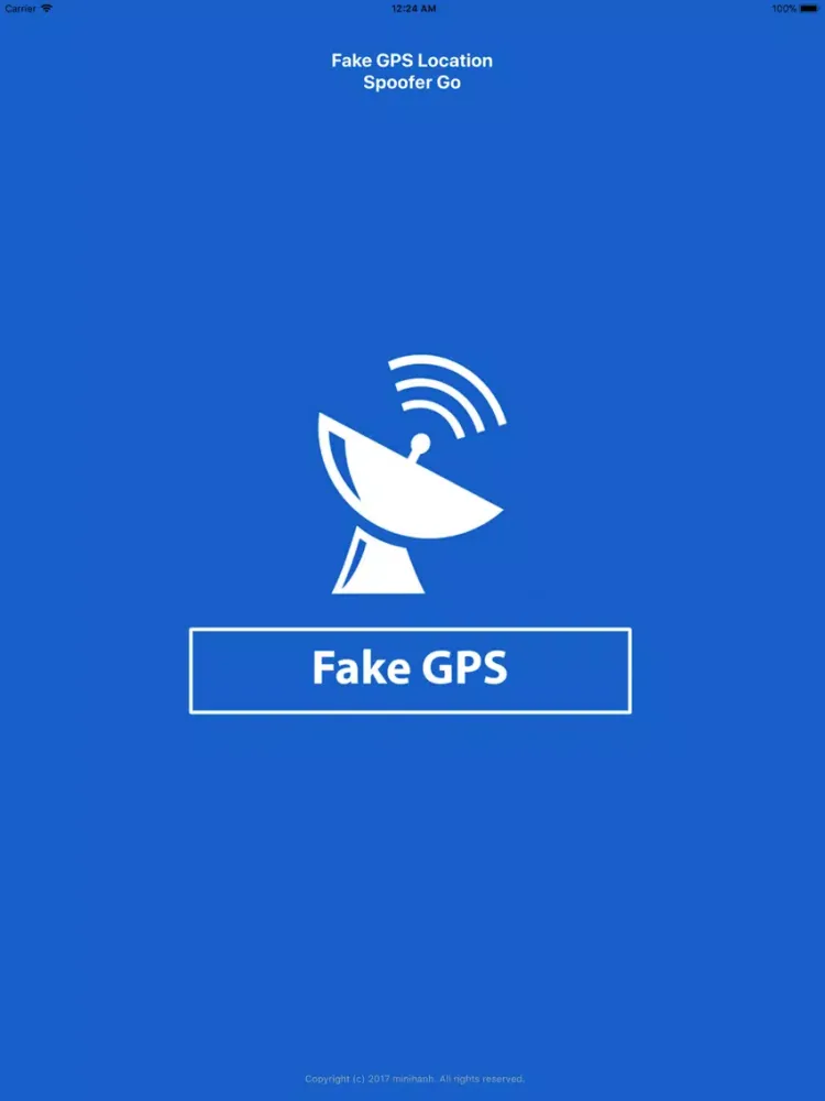 Fake GPS location - Spoofer Go iPad  スクリーンショット