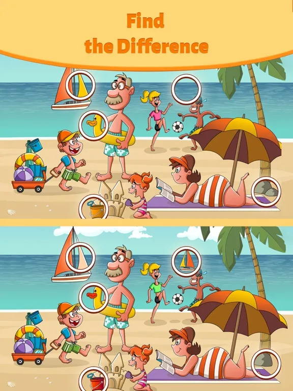 Differences Online—Find Games iPad  Ekran Görüntüleri