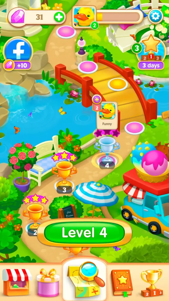 Ảnh chụp màn hình của Fun Differences－Find & Spot It