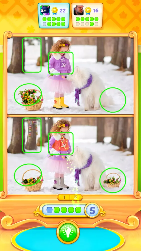 Ảnh chụp màn hình của Fun Differences－Find & Spot It