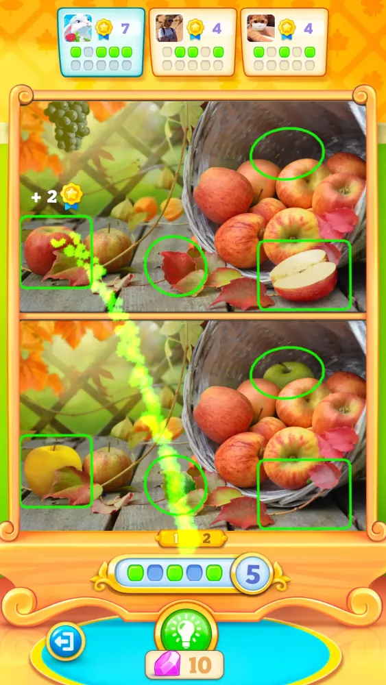 Ảnh chụp màn hình của Fun Differences－Find & Spot It