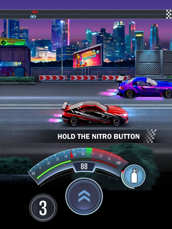 Instant Drag Racing on Streets iPad  Screenshots