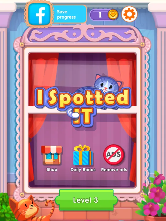 ภาพหน้าจอของ I Spotted it : Find All! iPad 