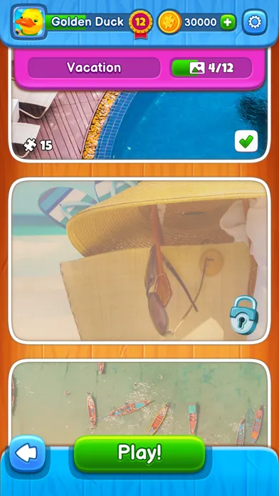 Capturas de tela do Jigsaw Puzzle Collection Art