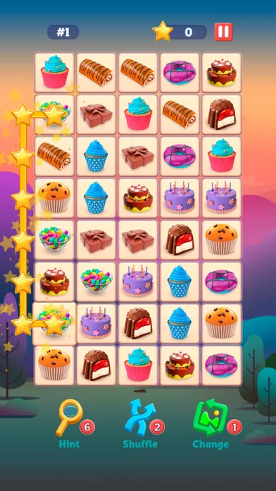 ภาพหน้าจอของ Pair Tiles: Match Puzzle 3-D
