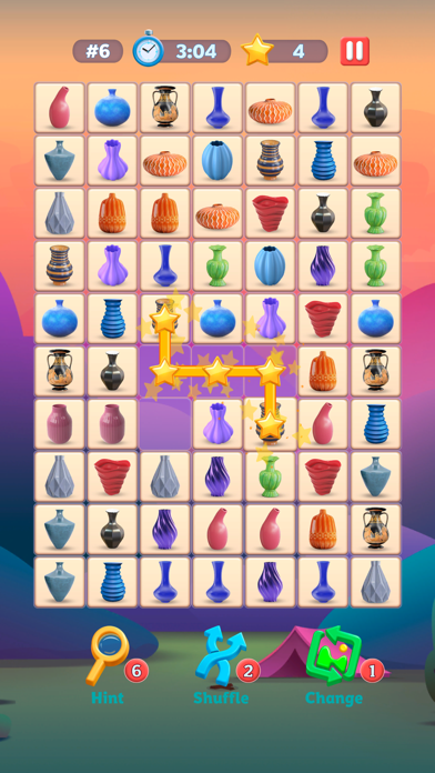 Pair Tiles: Match Puzzle 3-D スクリーンショット