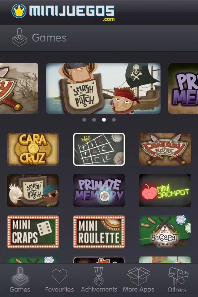 Ảnh chụp màn hình của Minijuegos