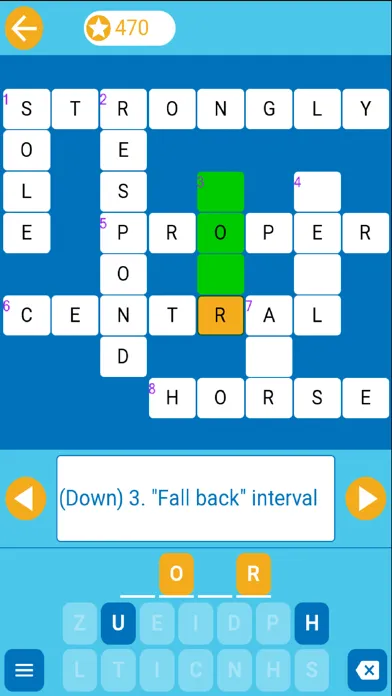 Capturas de tela do Easy Crossword for Beginners