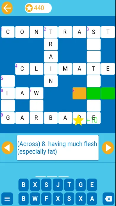 Capturas de tela do Easy Crossword for Beginners