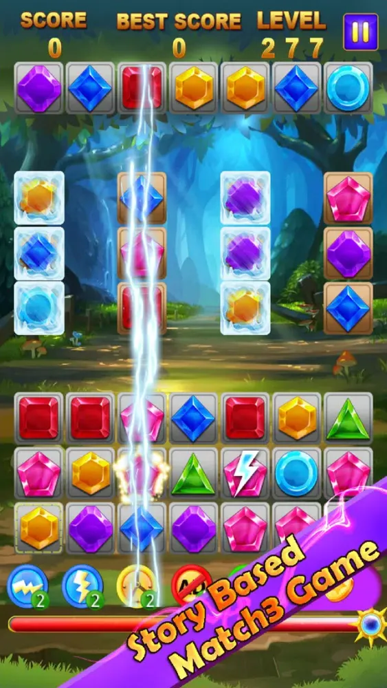 Tangkapan skrin Elf Stone Saga