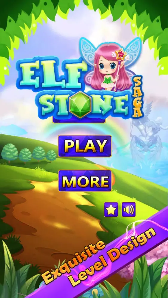 Tangkapan skrin Elf Stone Saga