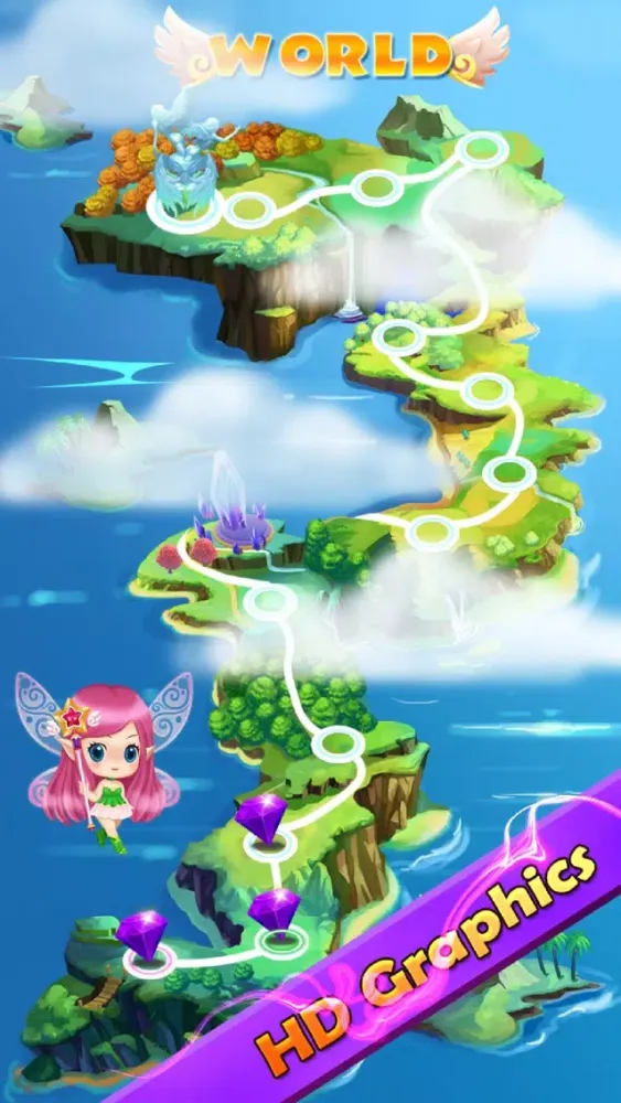 Tangkapan skrin Elf Stone Saga