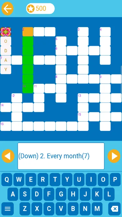 English Crossword for Beginner Ekran Görüntüleri