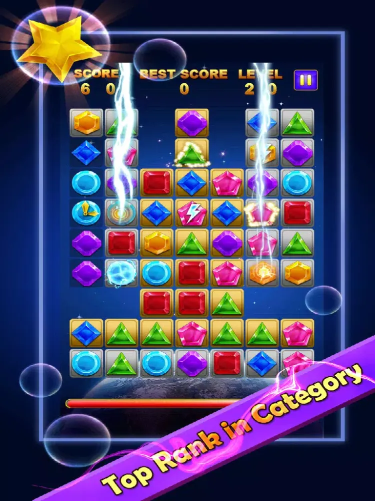 Legend of Jewels Star iPad  Ekran Görüntüleri