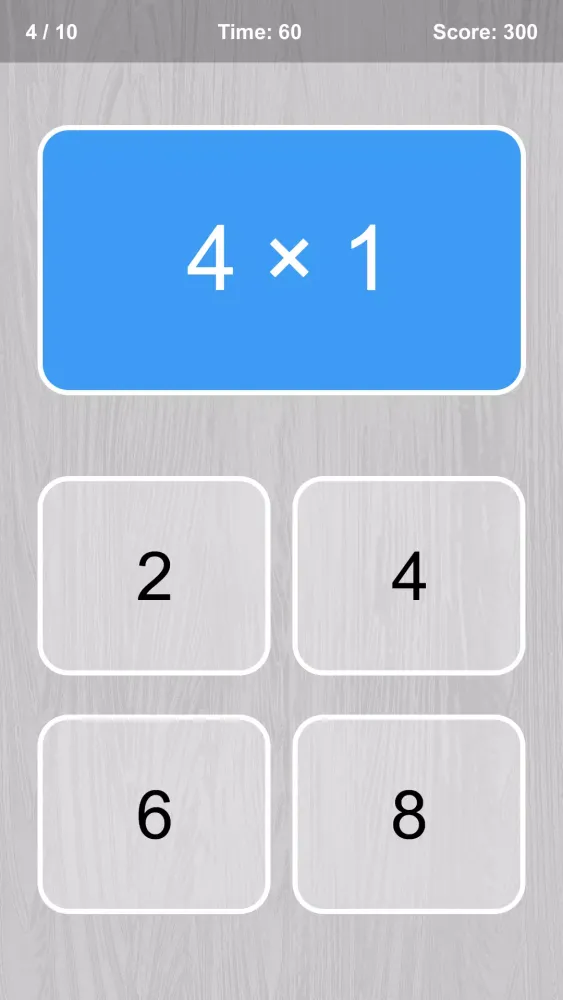 Ảnh chụp màn hình của Multiplication Table Game
