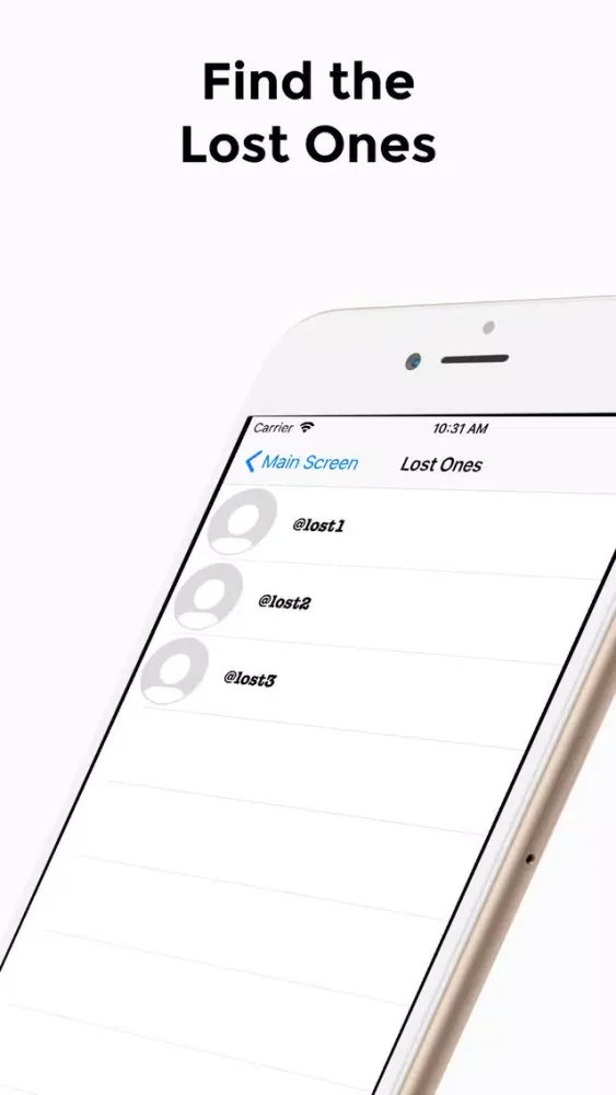 UnfollowersApp سکرین شاٹس