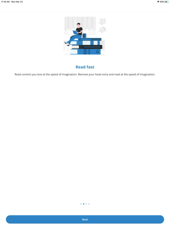 FlashRead iPad  Ekran Görüntüleri