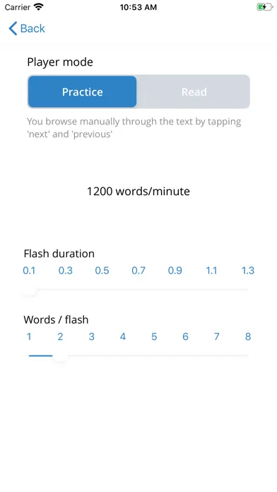 FlashRead Ekran Görüntüleri