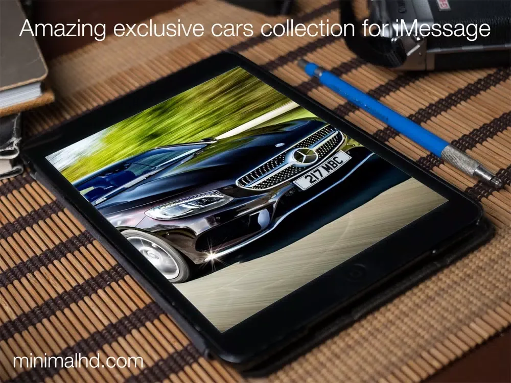 Tangkapan skrin Cars Sticker iPad 