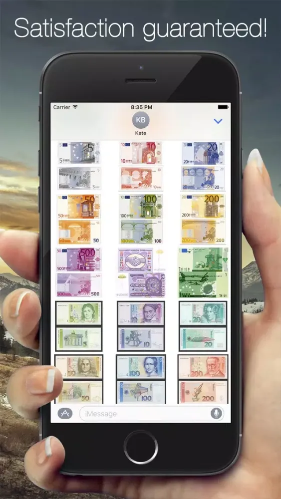 تصاویر Money Sticker