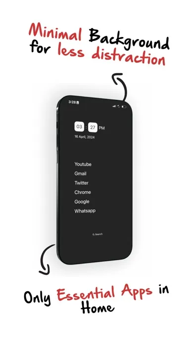Capturas de pantalla de Minimalist Launcher