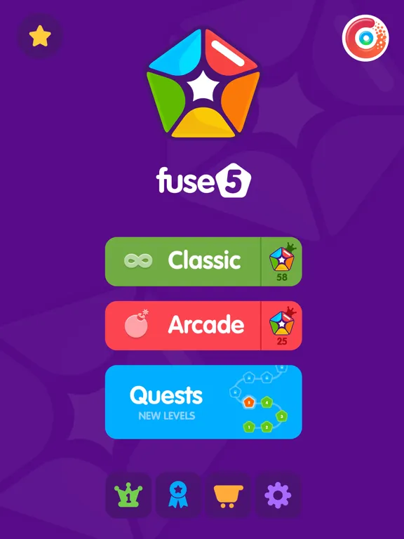 ภาพหน้าจอของ Fuse5 iPad 