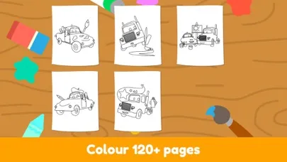 Captures d'écran de Car City - Kids Coloring Book