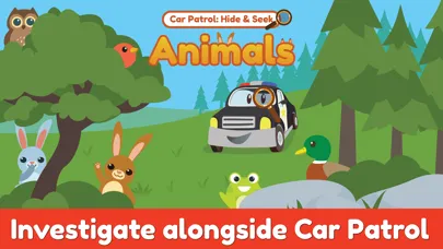 Capturas de tela do Car Patrol Hide & Seek Animals