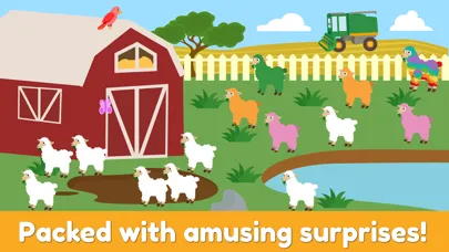 Capturas de tela do Car Patrol Hide & Seek Animals