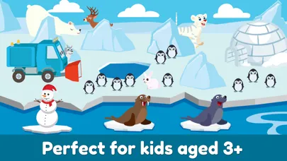 Capturas de tela do Car Patrol Hide & Seek Animals