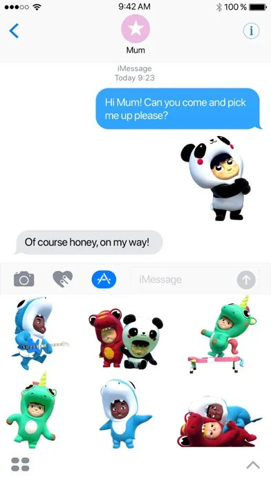 Скриншоты One Zeez Animated Stickers