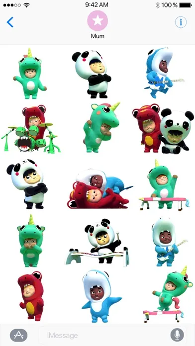 Скриншоты One Zeez Animated Stickers